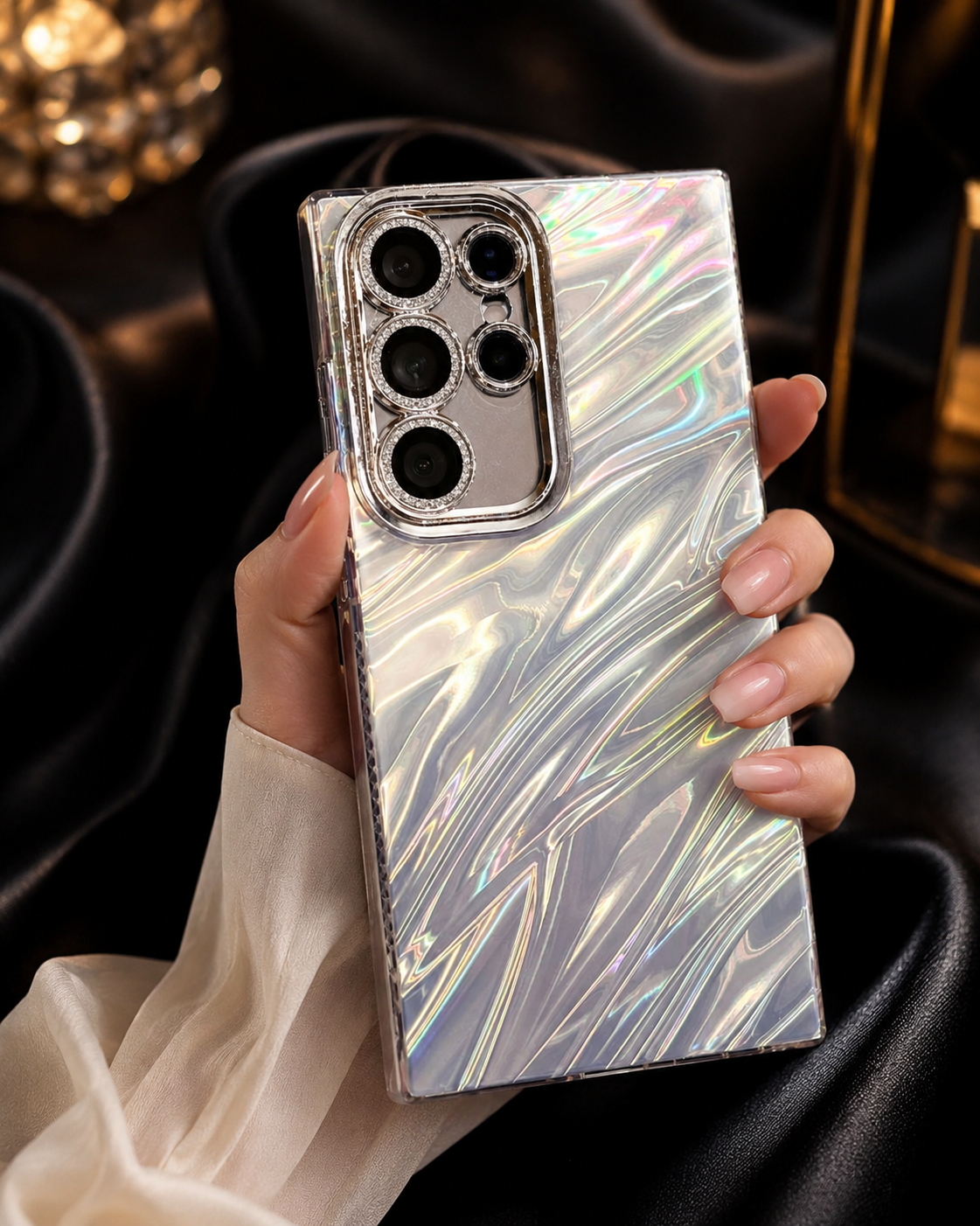 Samsung Galaxy S25 Series Zazzy 3D Shining Effect Cover