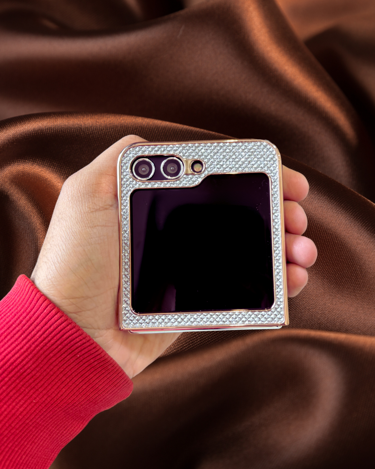 flip 5 premium glitter cover