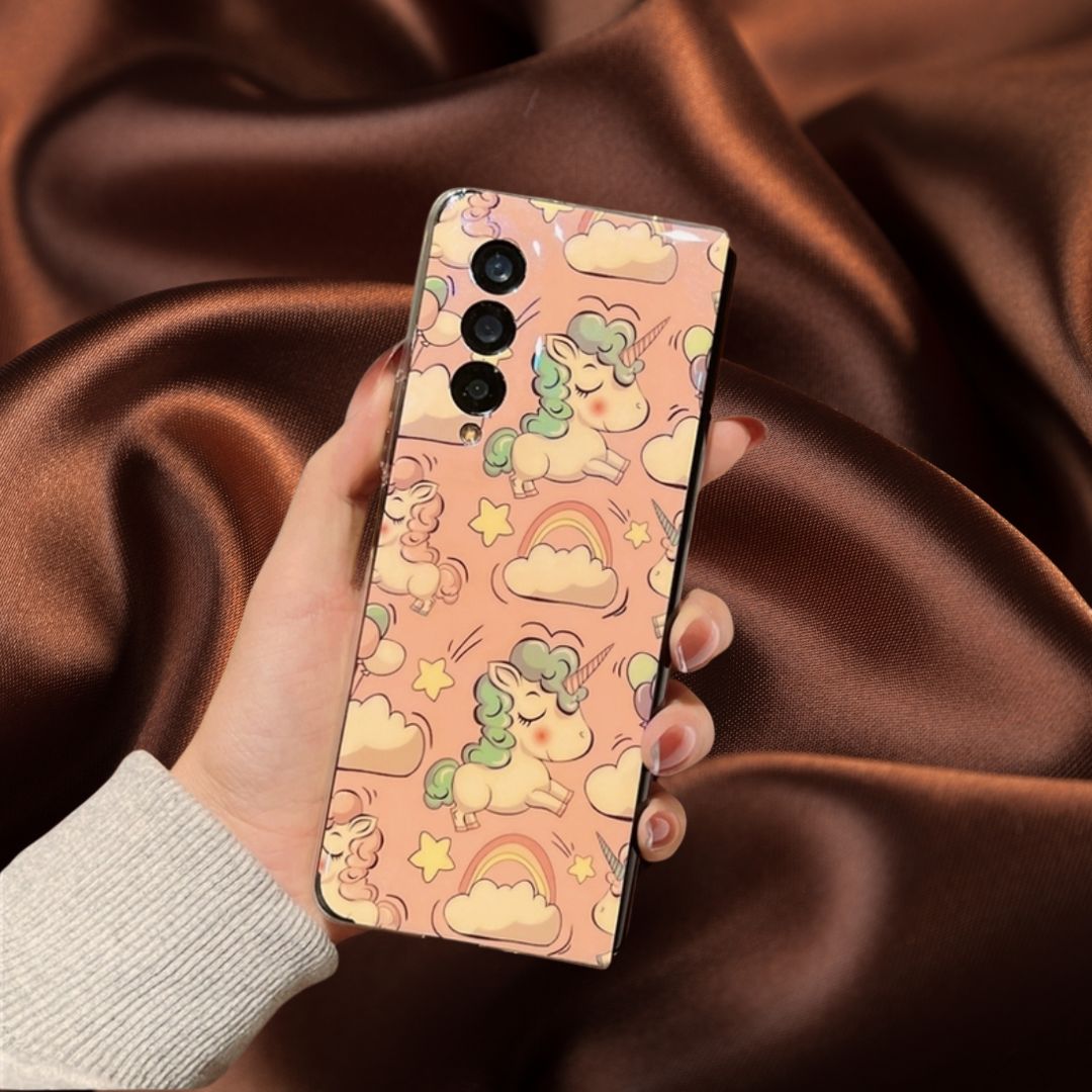 Cute Rainbow Unicorn Case iPhone cover – JustAndBest India