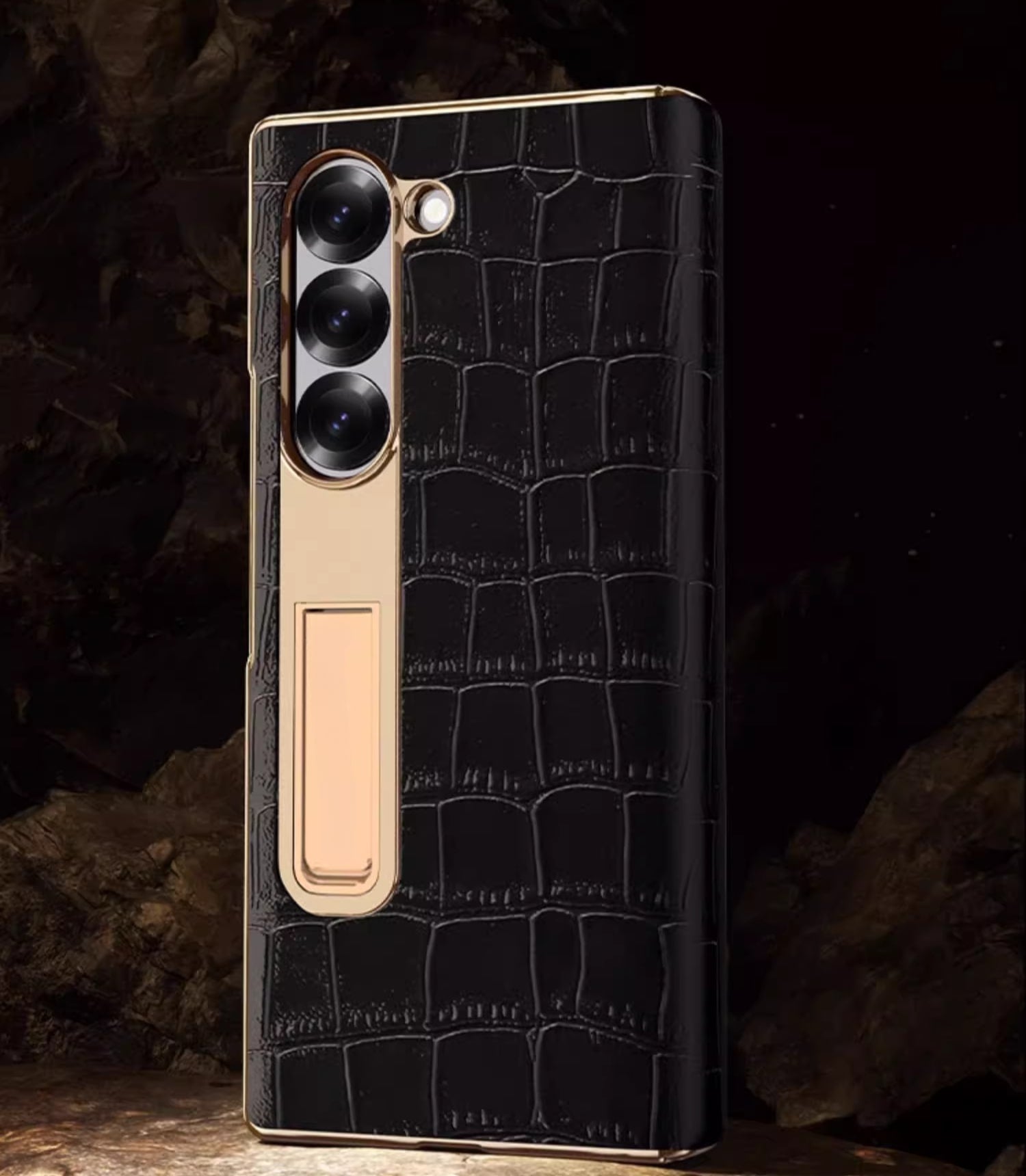 Samsung Galaxy Z Fold 4 Croco Leather Cover - colour options