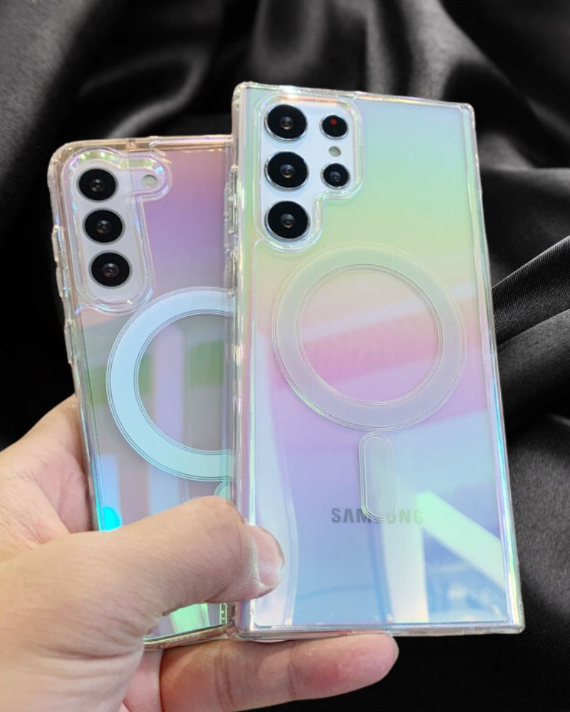 Aurora Light Effect Shiny Premium Cover iPhone cover – JustAndBest India