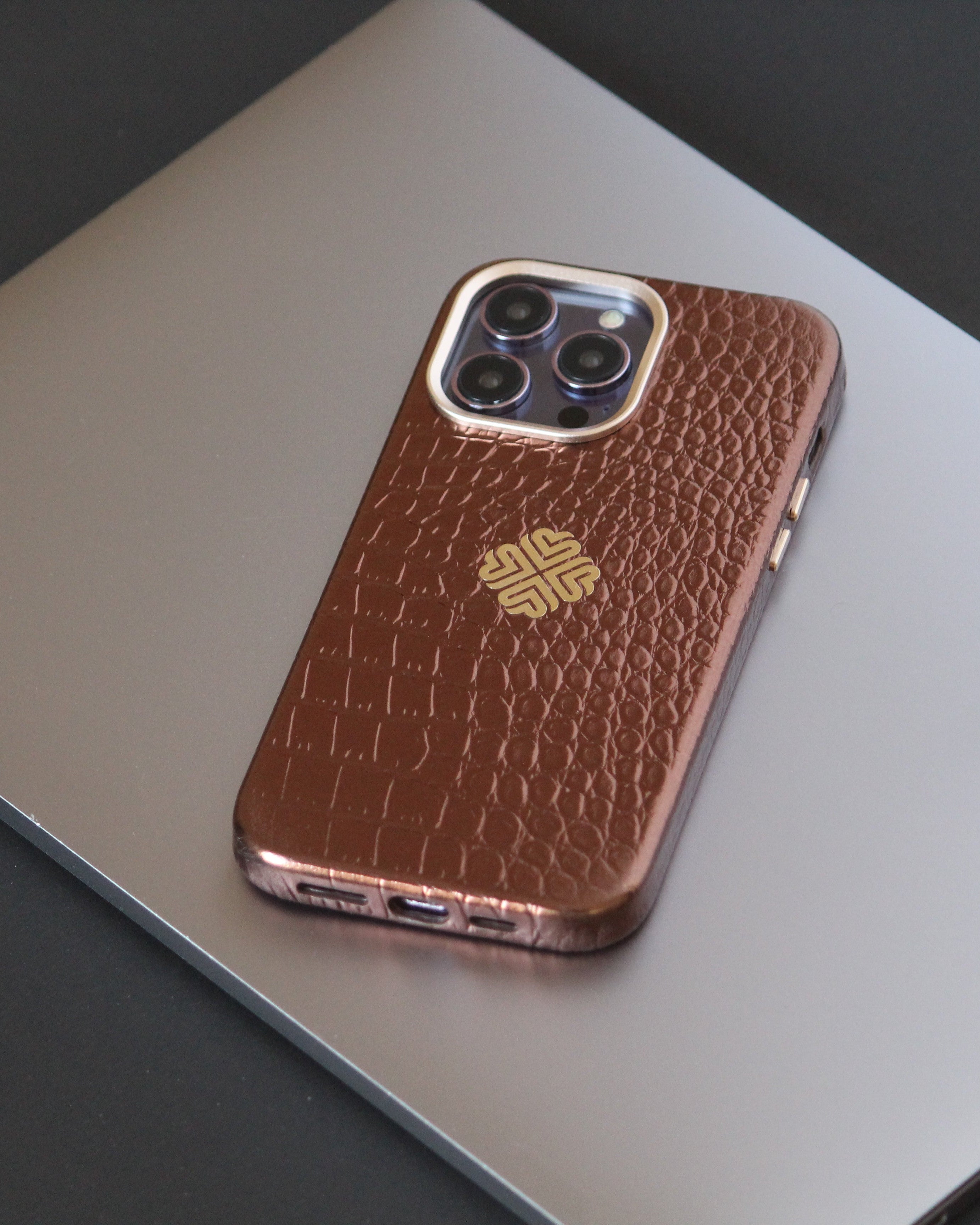 genuine leather iphone 15 pro max cover