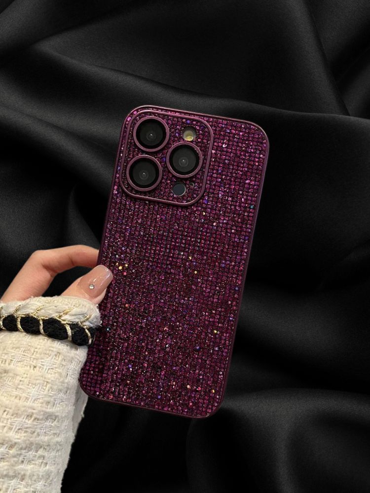 iPhone 14 Pro Bling Glitter Sequin Cover - phone case