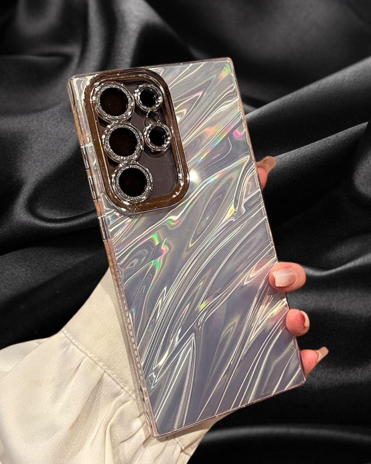 Zazzy 3D Shining Effect Cover iPhone cover – JustAndBest India