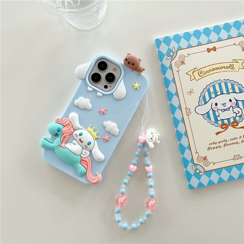 iPhone 14 Pro 3D Unicorn Cover - slim profile