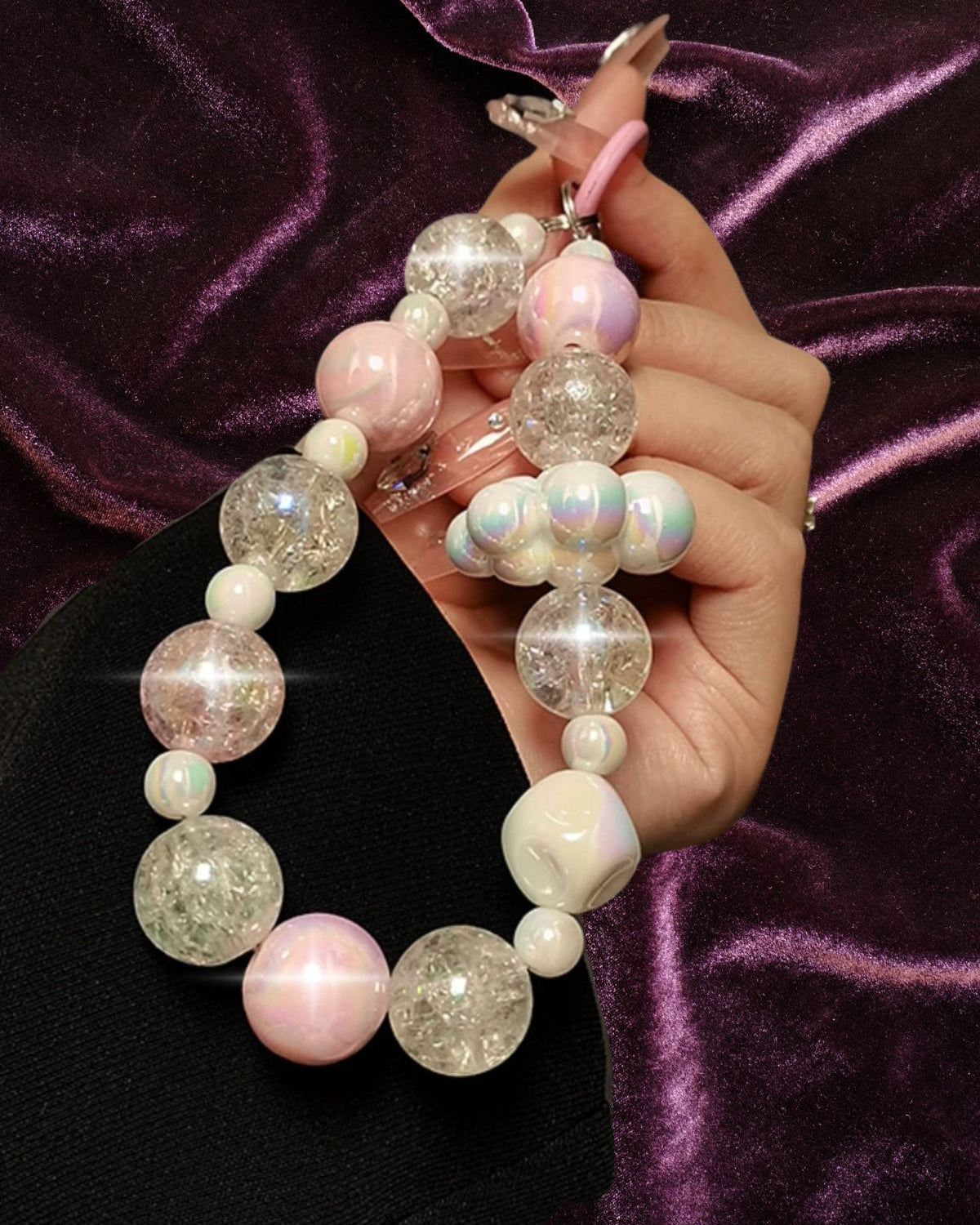 Cloud Phone Charm - colour options