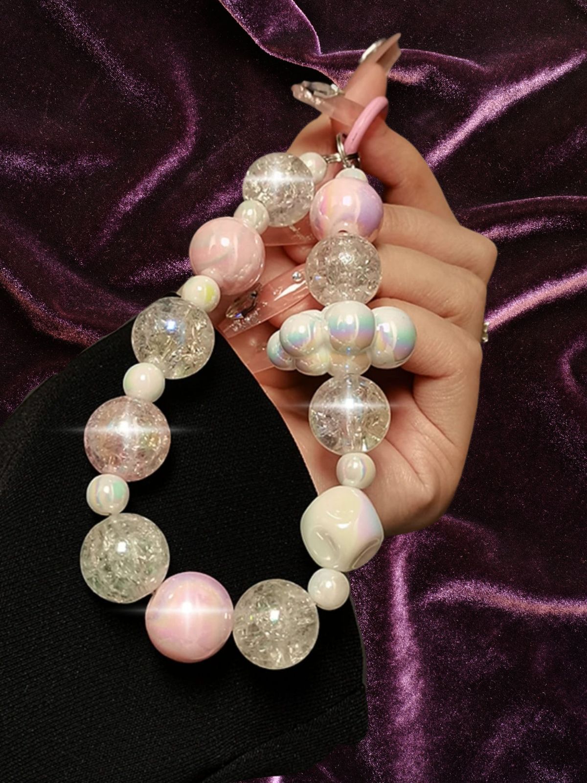 Cloud Phone Charm - colour options