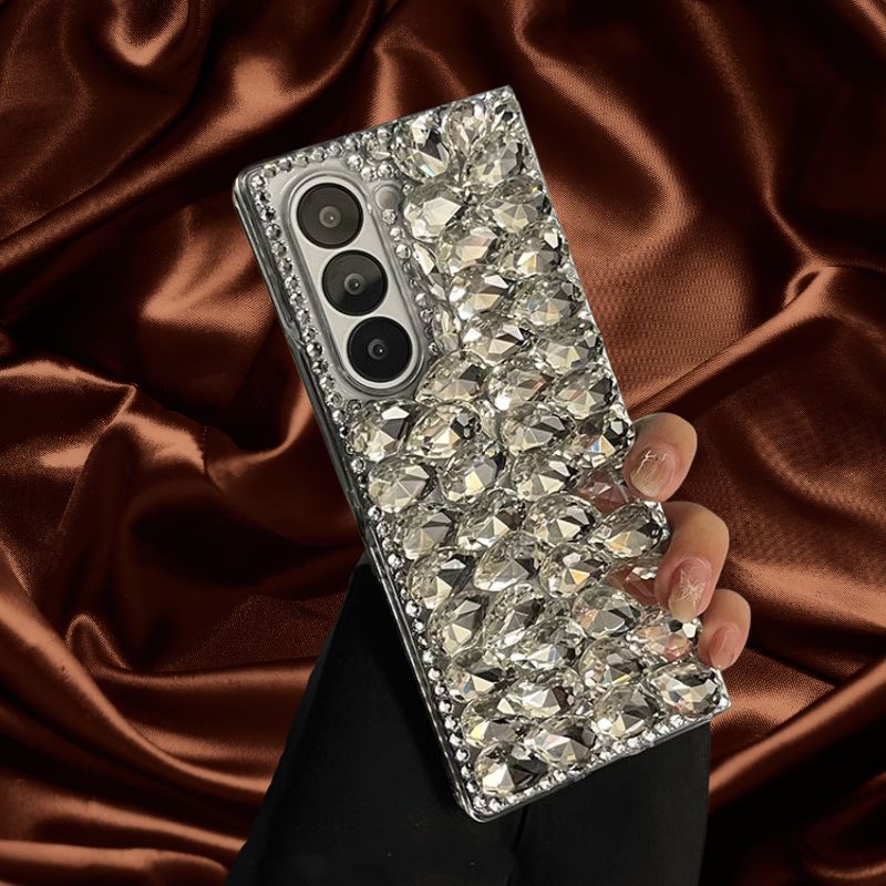 Luxury Bling Diamond Stones Cover iPhone cover – JustAndBest India