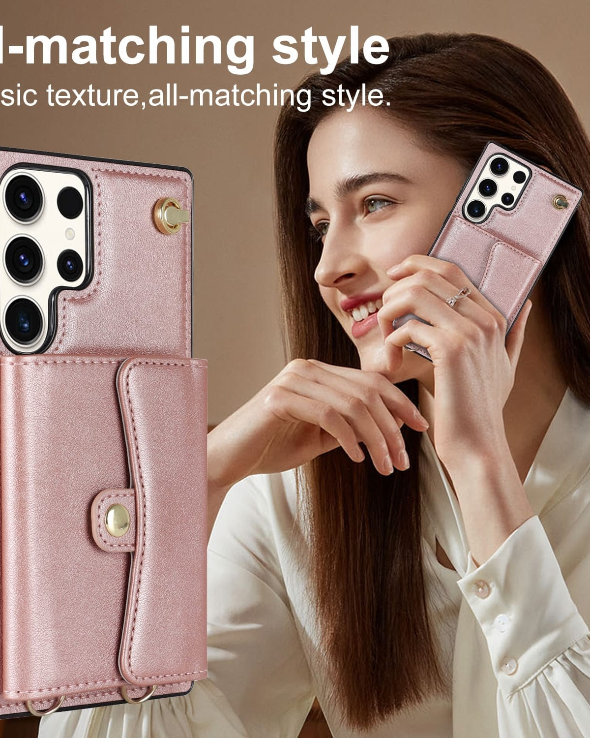 Elegant Wallet Style Lanyard Case – phone accessory by JustAndBest India