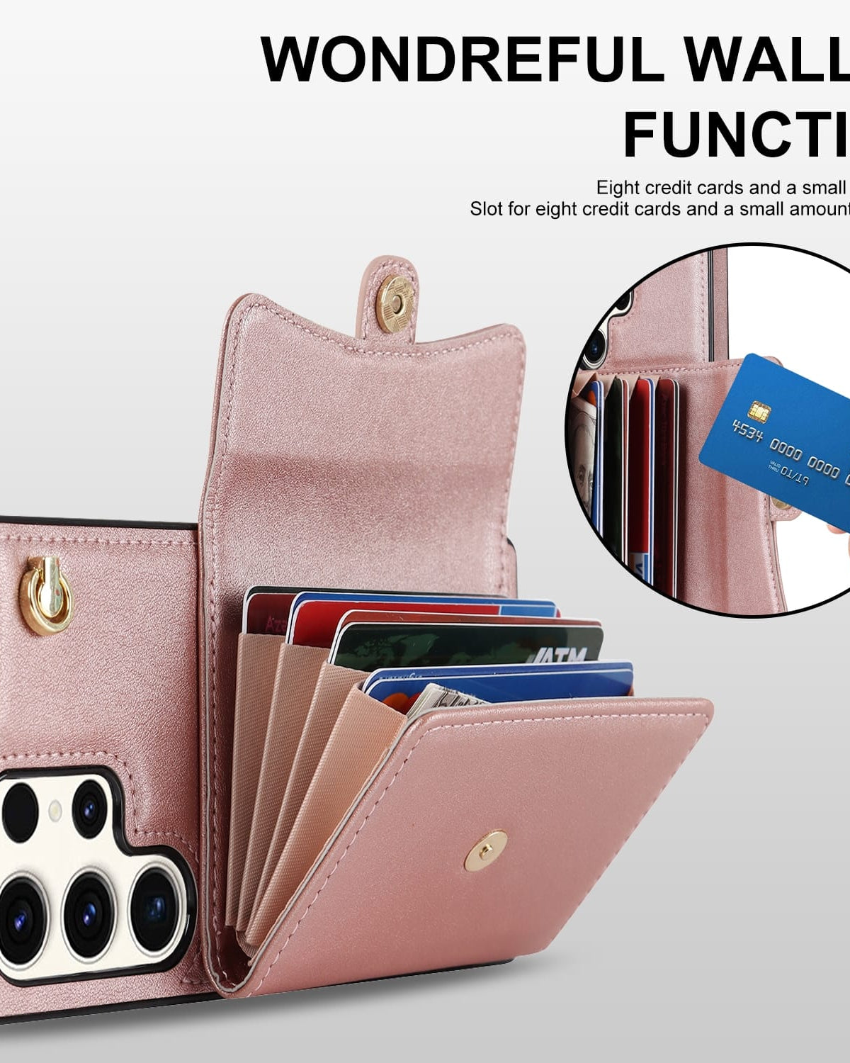 Elegant Wallet Style Lanyard Case – phone accessory by JustAndBest India