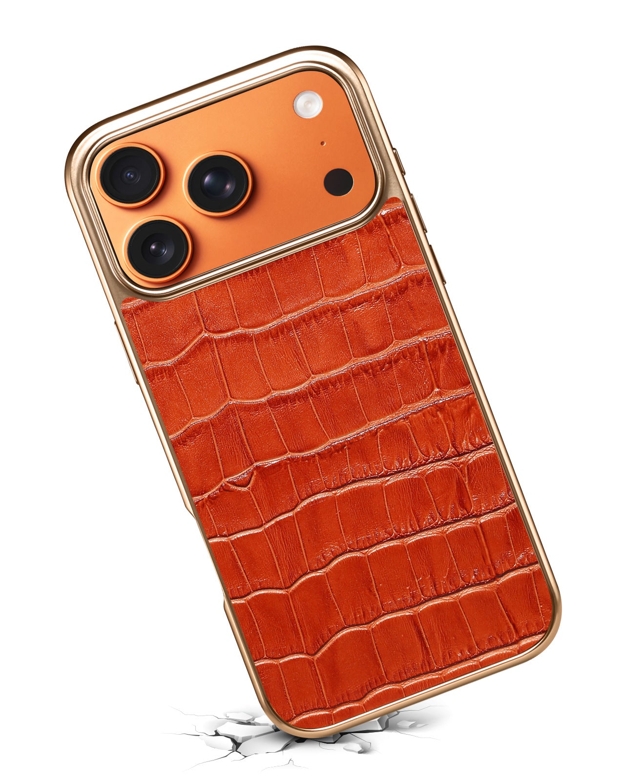 Luxury Croco Pattern Leather Cover iPhone cover – JustAndBest India
