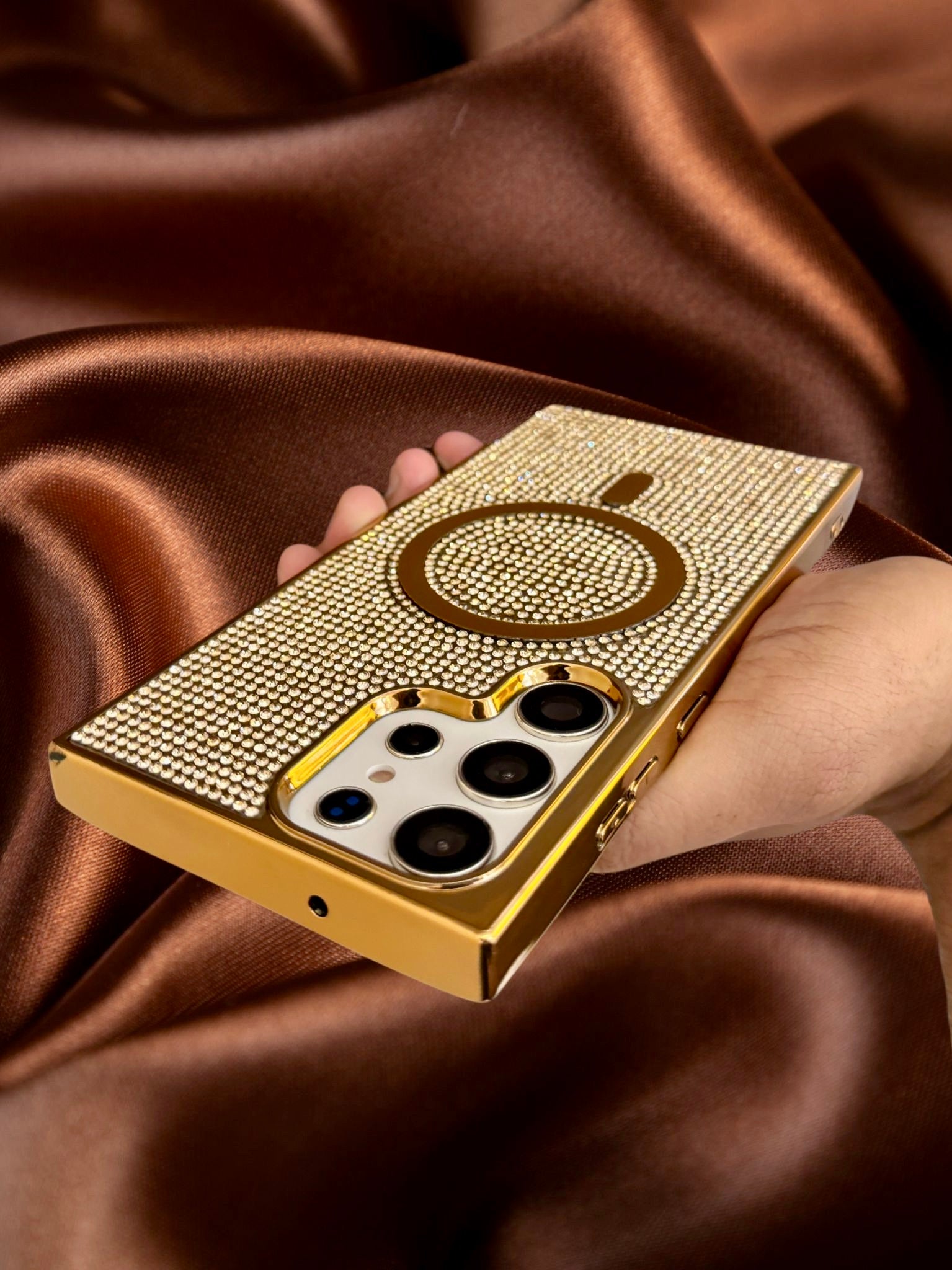 Samsung Galaxy S26 Diamond Rhinestones Cover - protective case detail