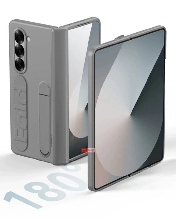 Samsung Galaxy Z Fold 6 Hand Strap Matte Cover - lifestyle