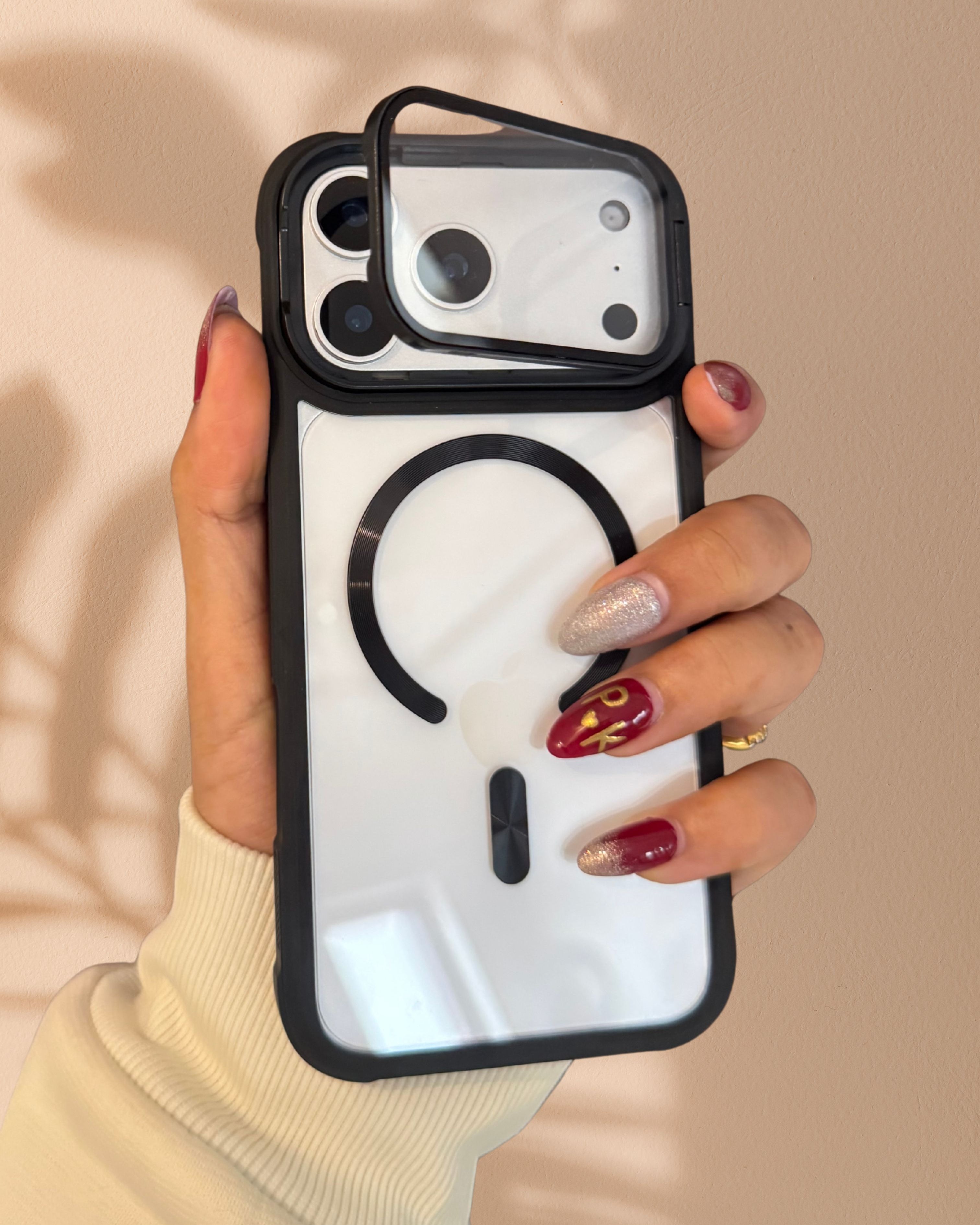 Air Cushioned Magsafe Lens Protection Cover iPhone cover – JustAndBest India