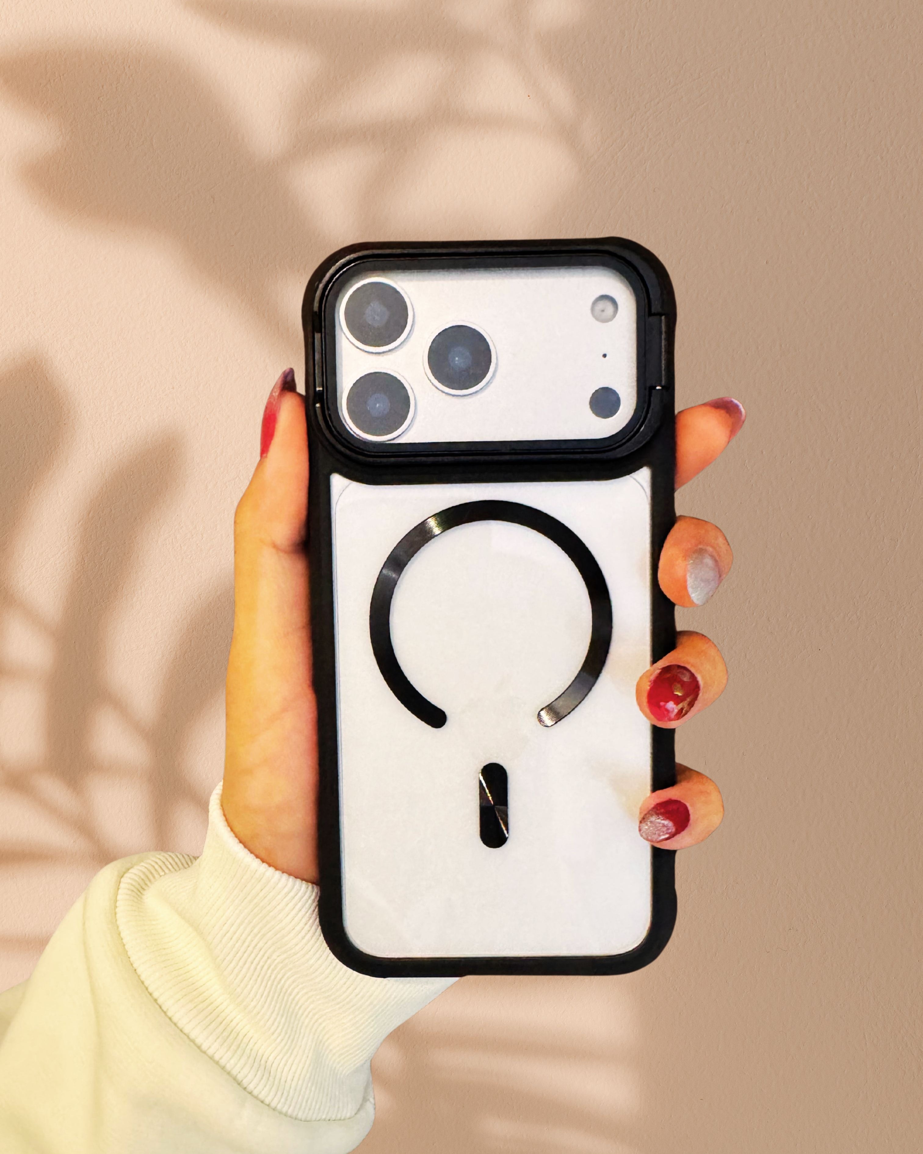 Air Cushioned Magsafe Lens Protection Cover iPhone cover – JustAndBest India