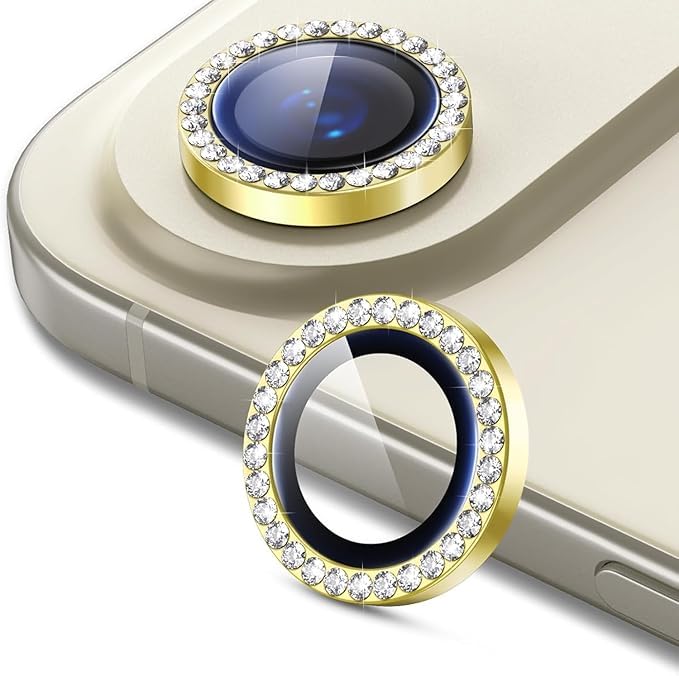 iPhone 17 Diamond Stones Camera Lens Protector - protective case detail