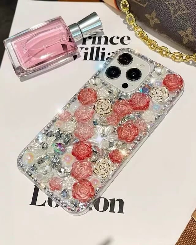 iphone 14 rose cover