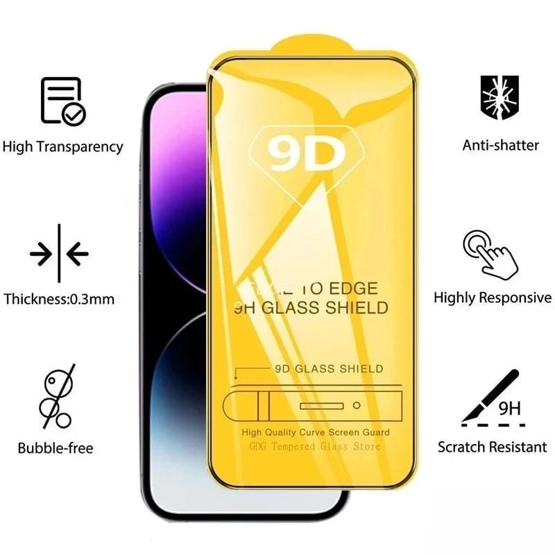iPhone 15 Series Shockproof Glass - case features