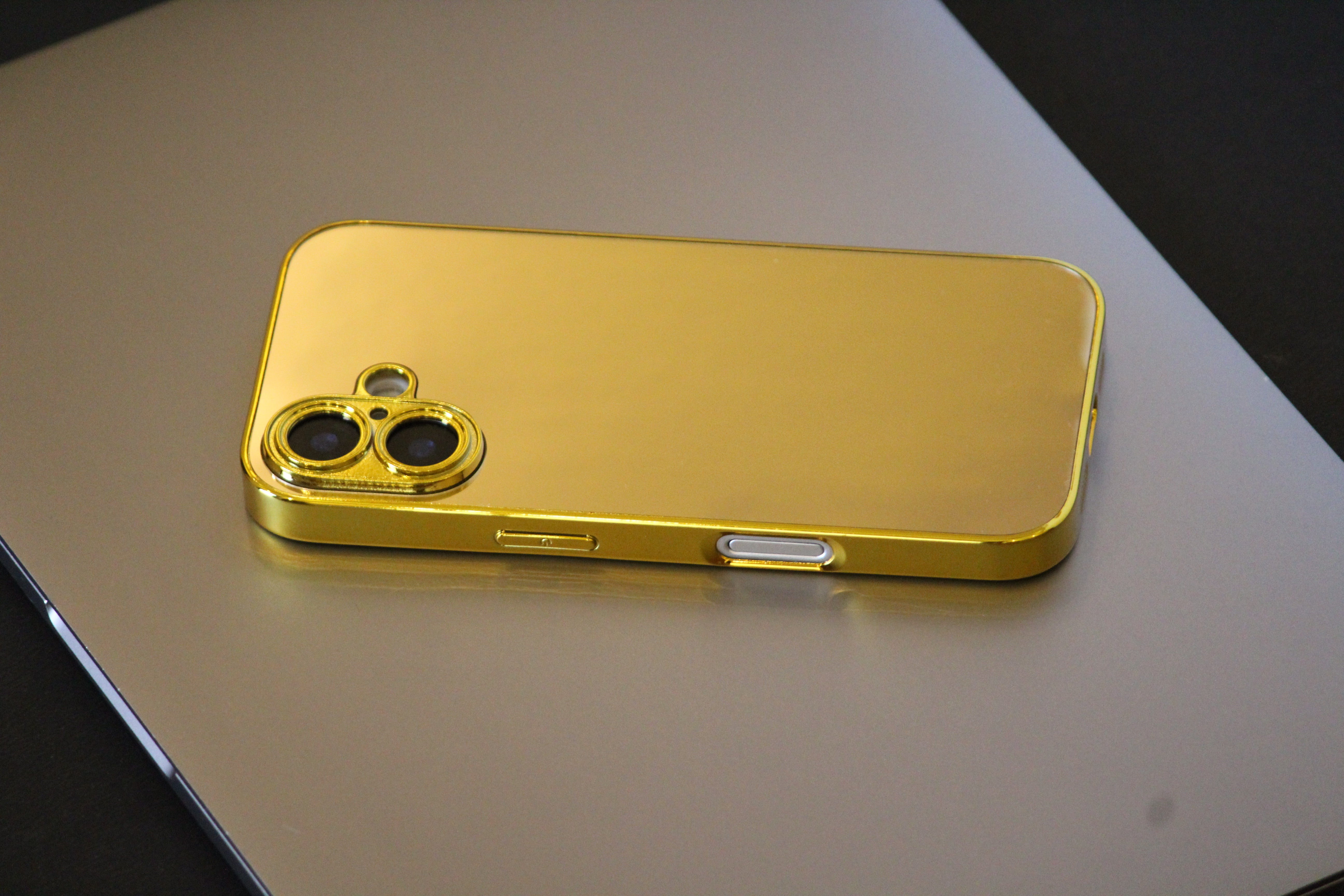 iPhone 17 Gold Electroplated Protection Case - colour options