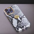iphone 14 pro max python leather cover
