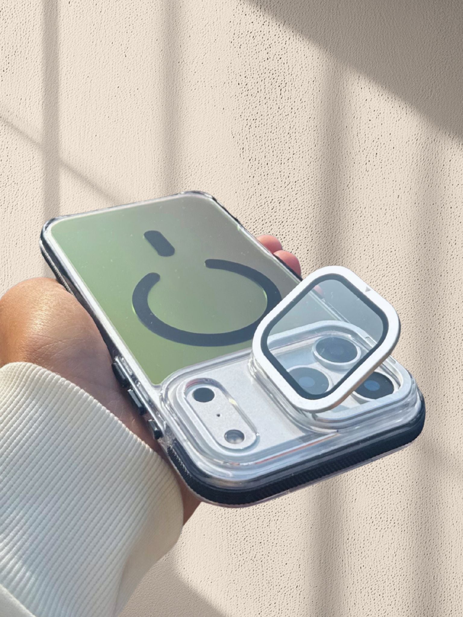 iPhone 17 Series Zazzy Effect Lens Protection Cover - lifestyle