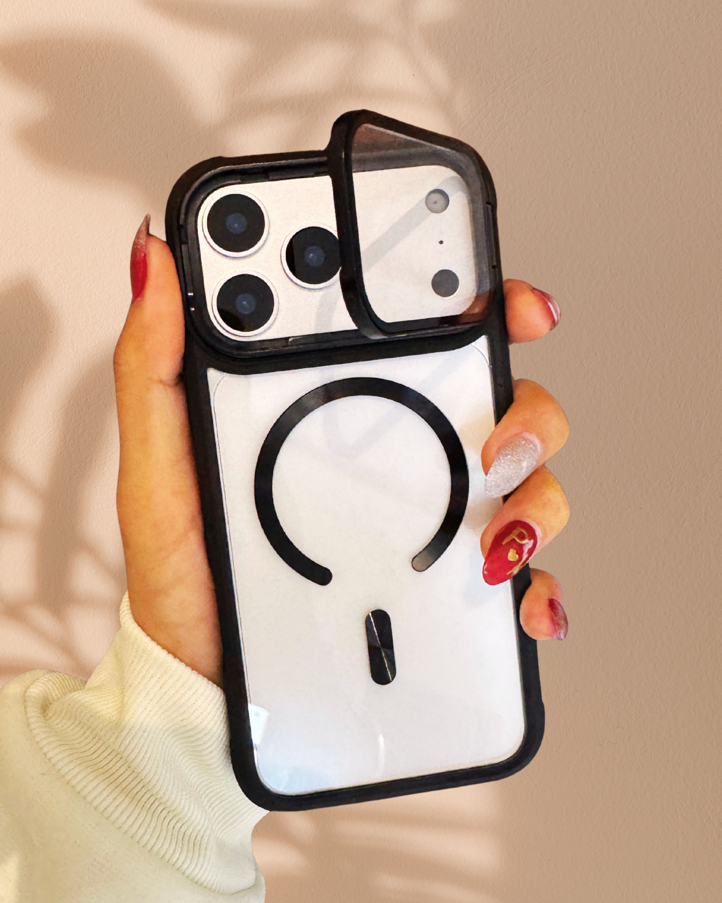 Air Cushioned Magsafe Lens Protection Cover iPhone cover – JustAndBest India