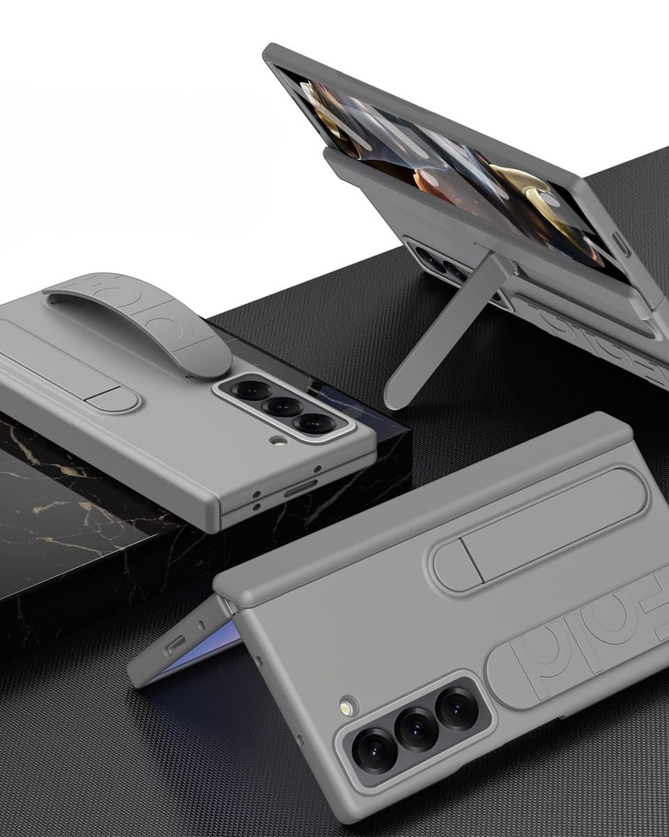 Samsung Galaxy Z Fold 6 Hand Strap Matte Cover - slim profile