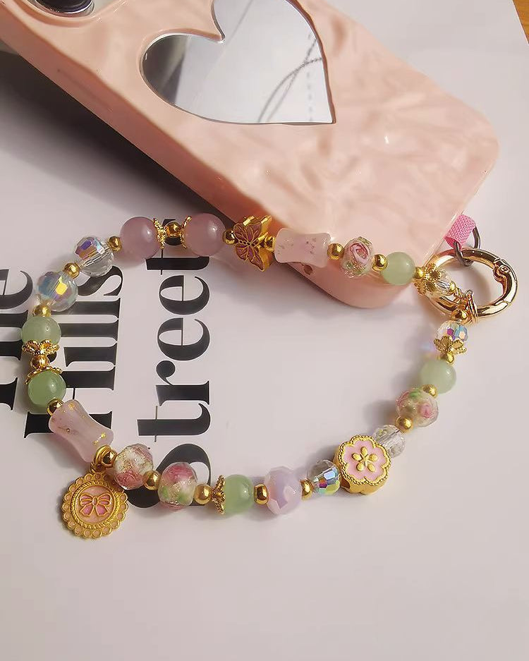 Exquisite 3D Butterfly Vintage Luxury Phone Charm - protective case detail