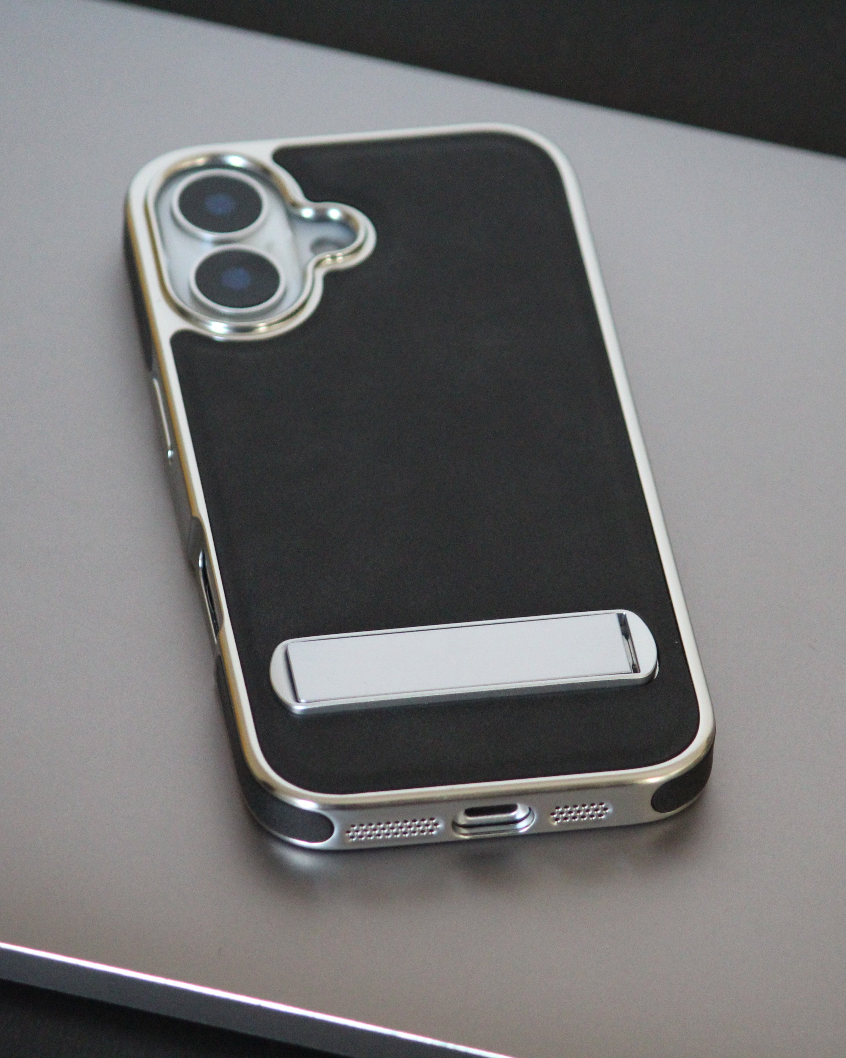 iPhone 17 Alcantara Leather Cover - protective case detail