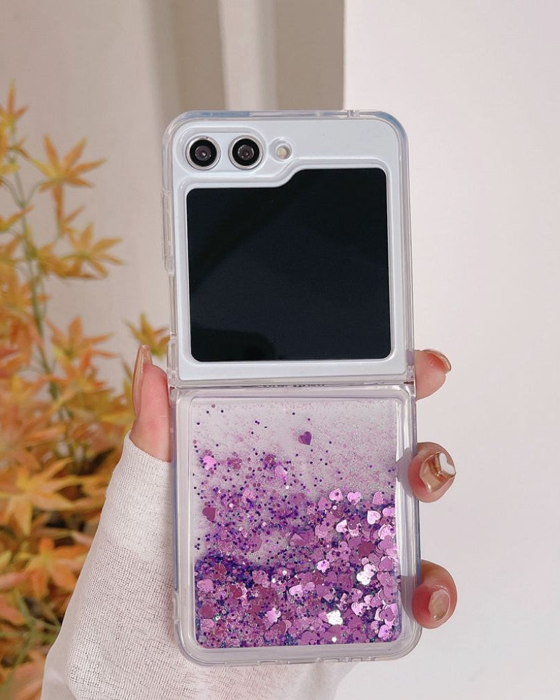 moving glitter case in india