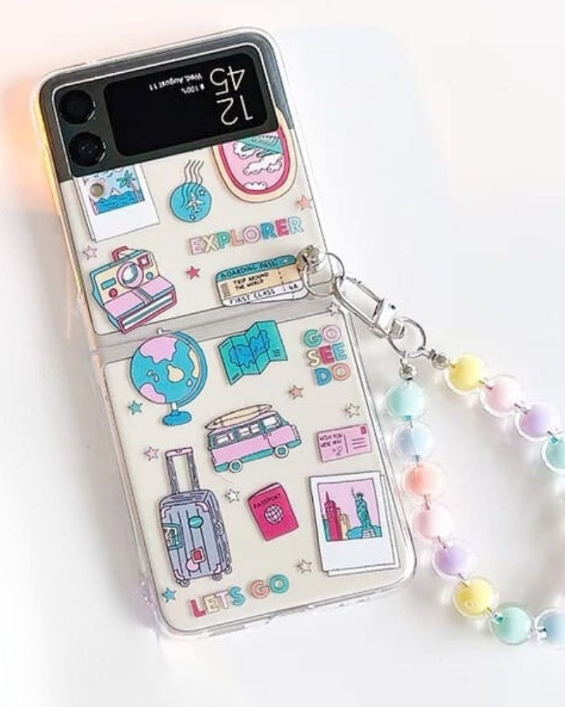 z flip 5 Lanyard Case