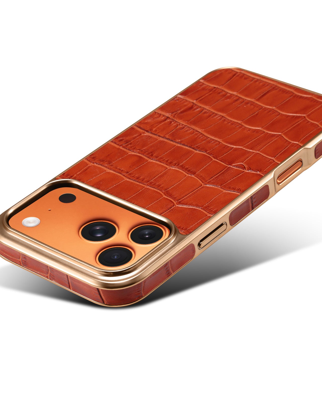 Luxury Croco Pattern Leather Cover iPhone cover – JustAndBest India