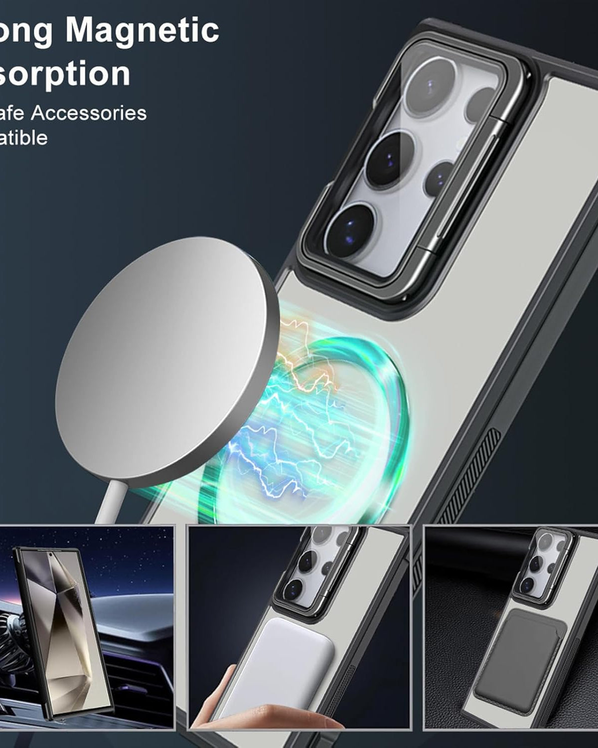 Air Cushioned Magsafe Lens Protection Cover iPhone cover – JustAndBest India