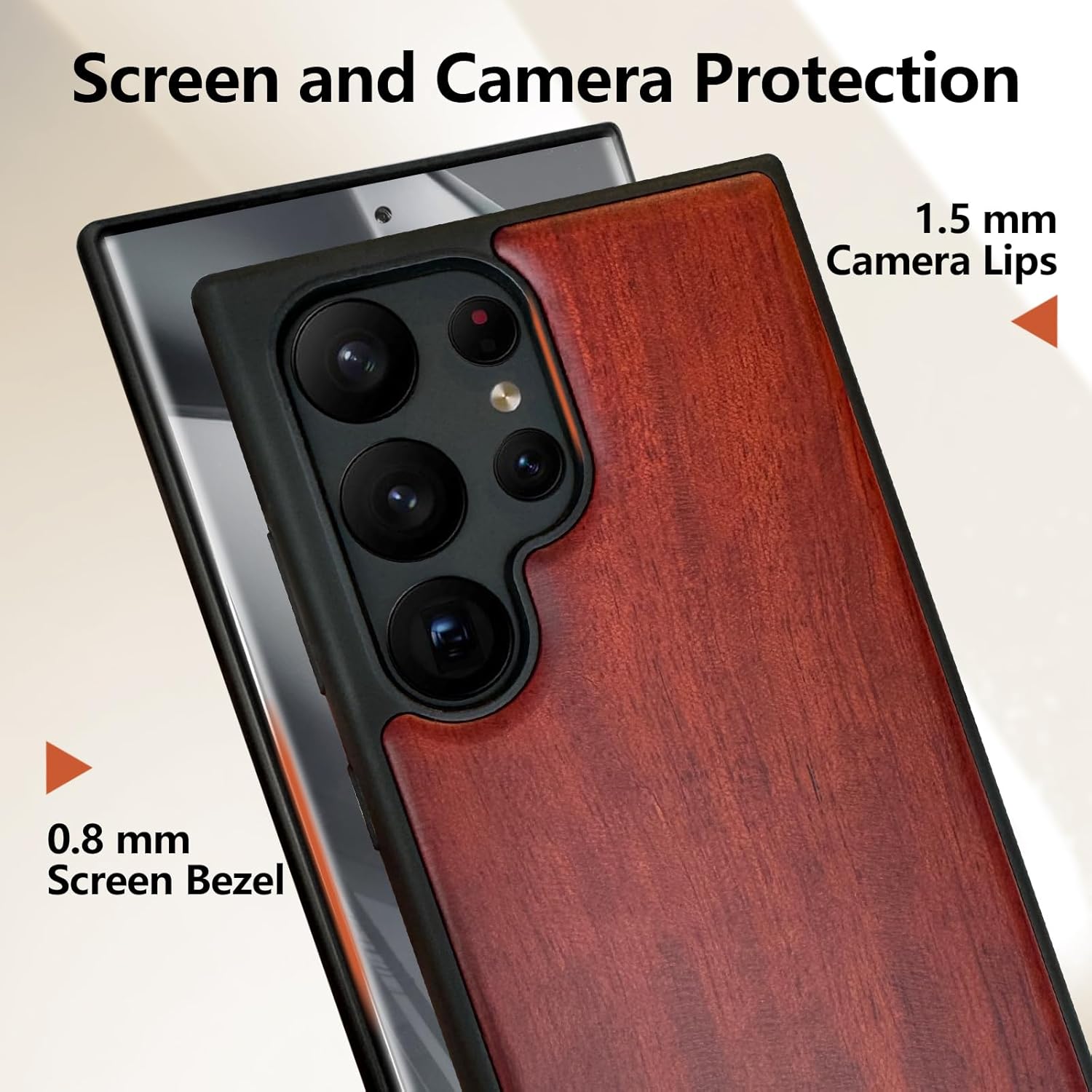 Samsung Galaxy S25 Ultra Natural Wood Case - phone case