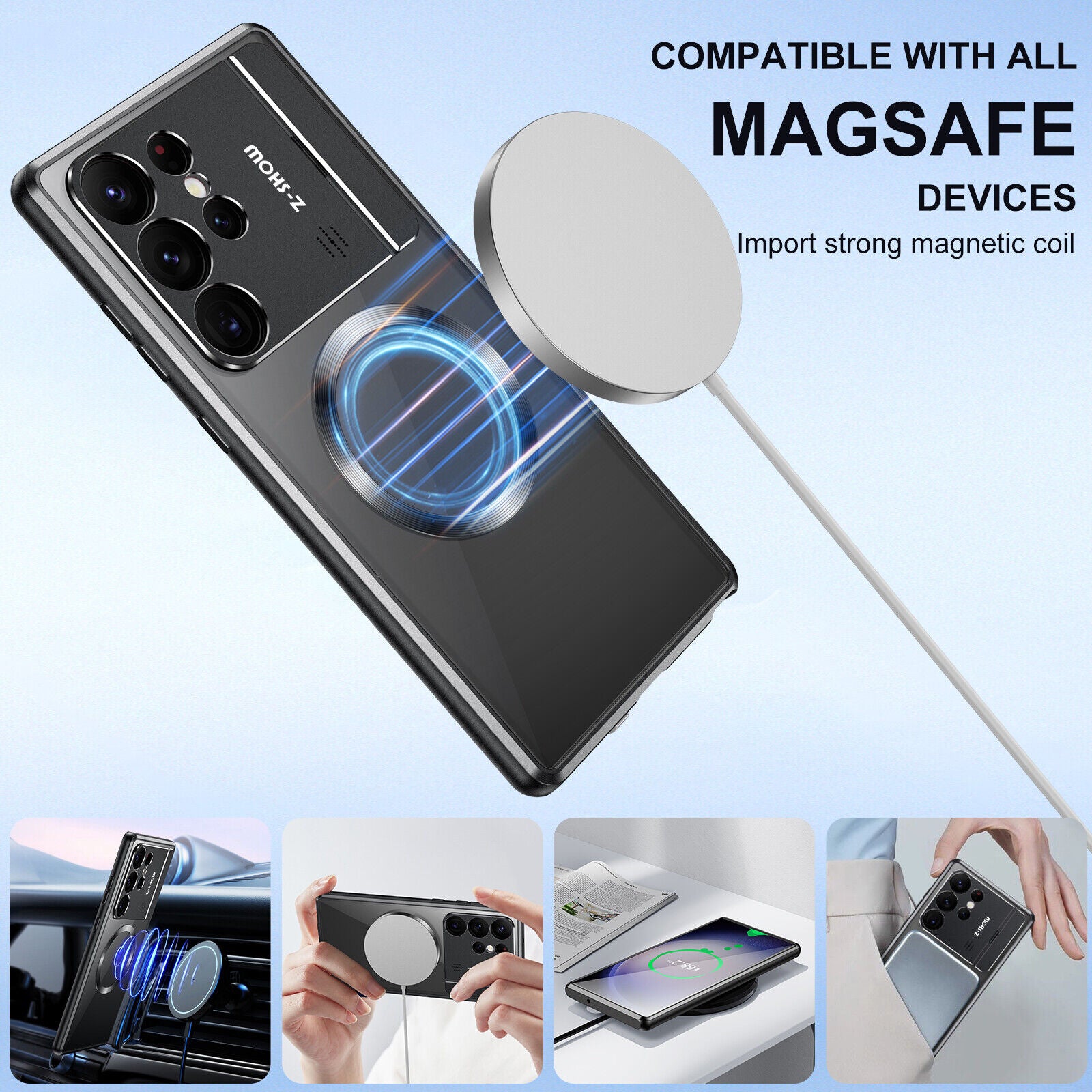 Samsung Galaxy S25 Ultra Metallic Alloy Protection Glass Cover - colour options