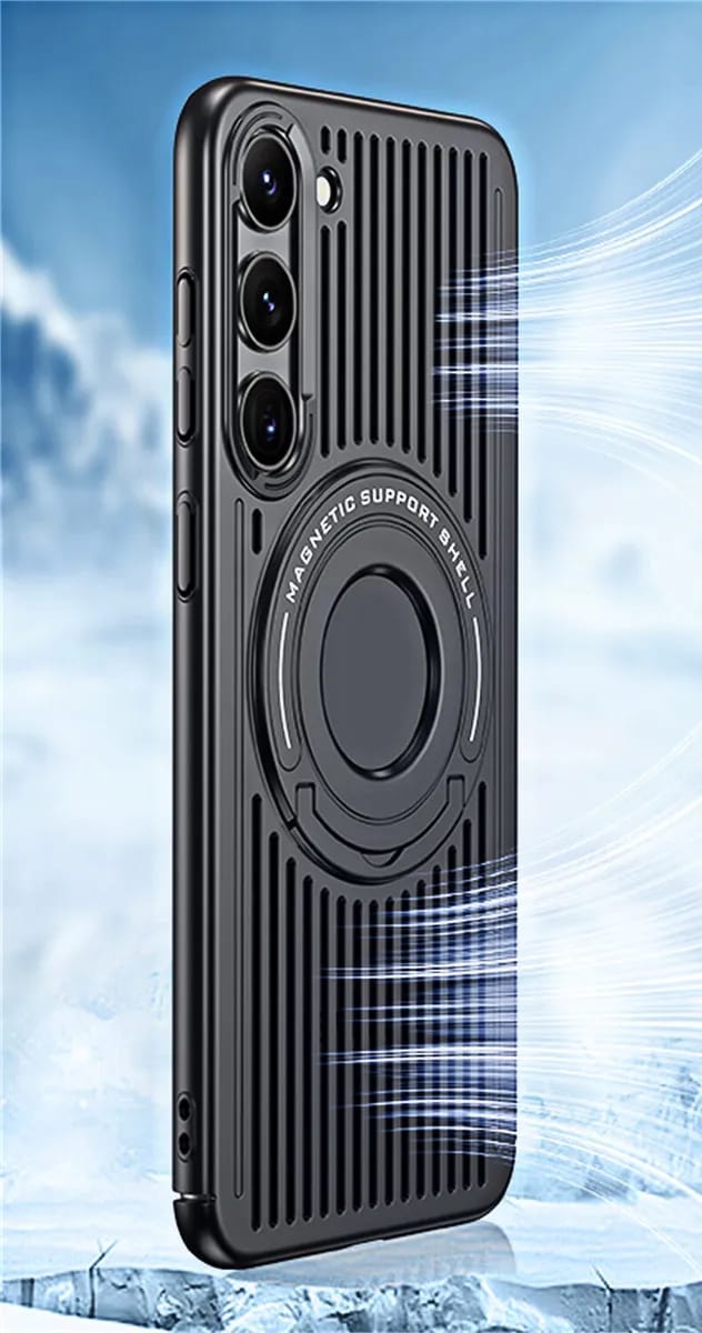 Samsung Galaxy S24 Heat Dissipation ic Stand Cover - phone case