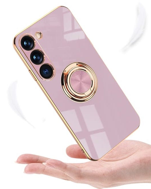 Gold Electroplated Ring Holder Cover – phone accessory by JustAndBest India