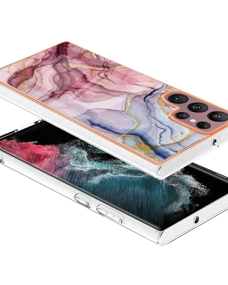 Glossy Marble Pattern Premium Case iPhone cover – JustAndBest India