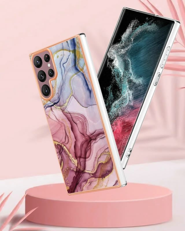 Glossy Marble Pattern Premium Case iPhone cover – JustAndBest India
