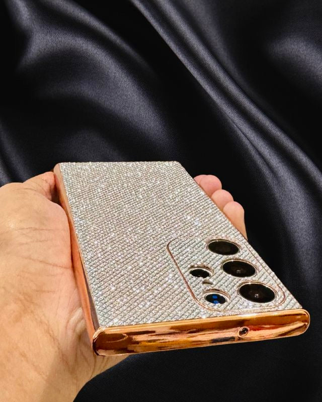 Zazzy Bling Glitter 3D Diamond Pattern Luxury Cover iPhone cover – JustAndBest India