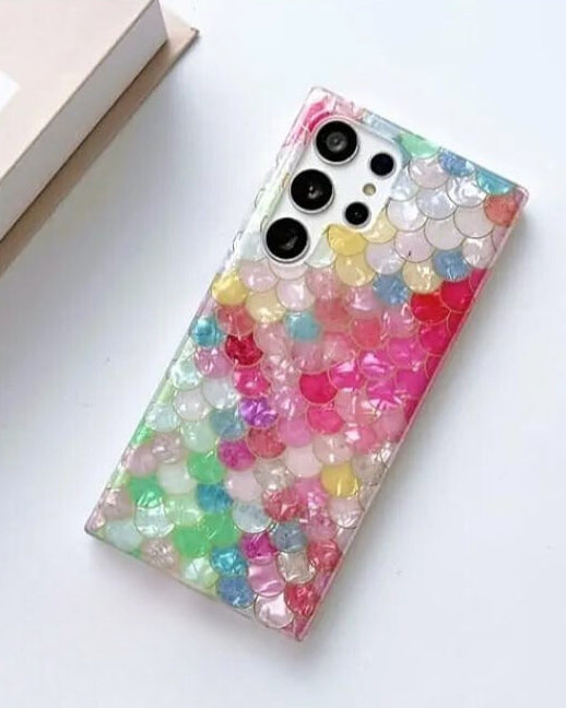 Samsung Galaxy S25 Mermaid Pattern Glossy Cover - case features