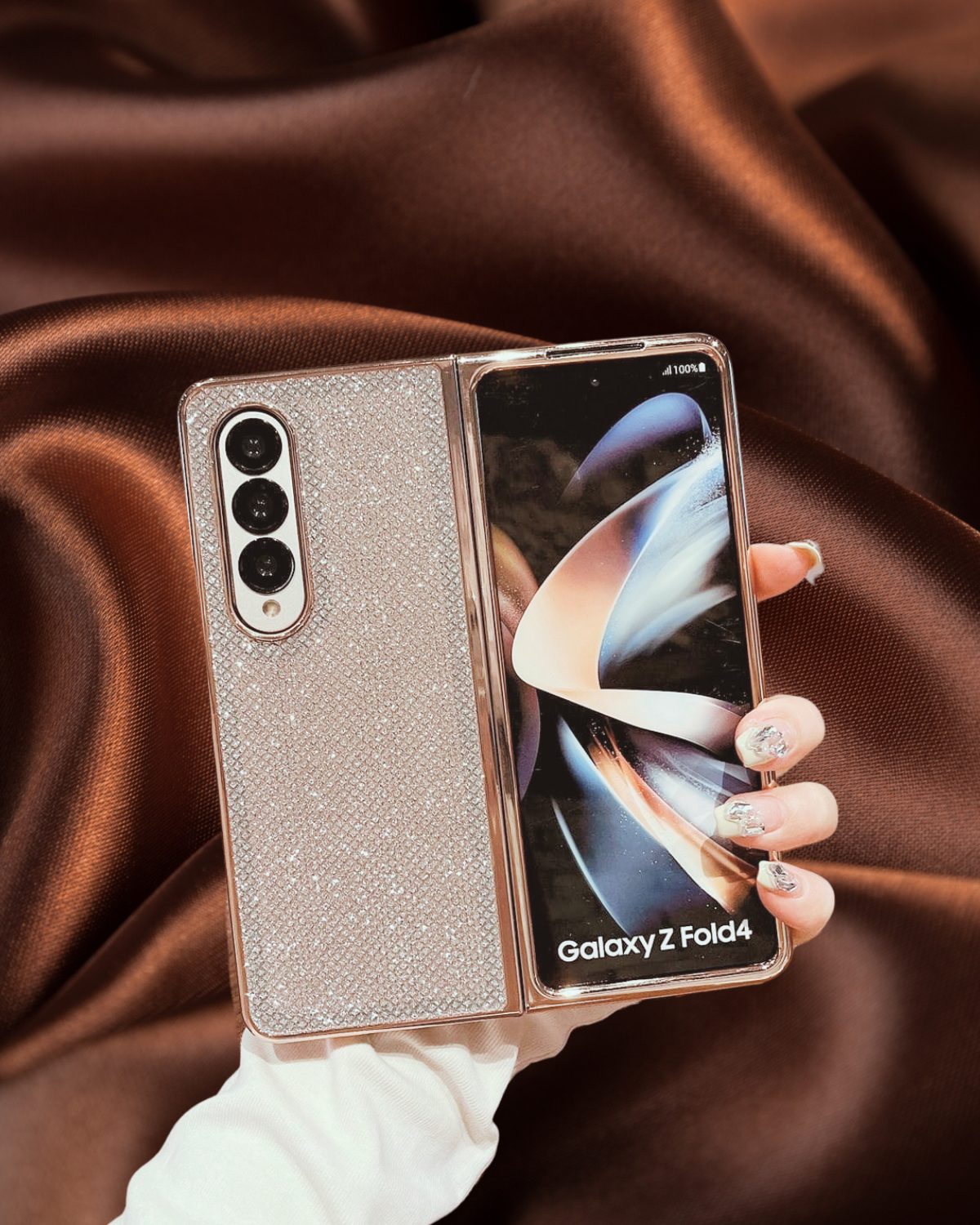 samsung fold 4 bling glitter cover