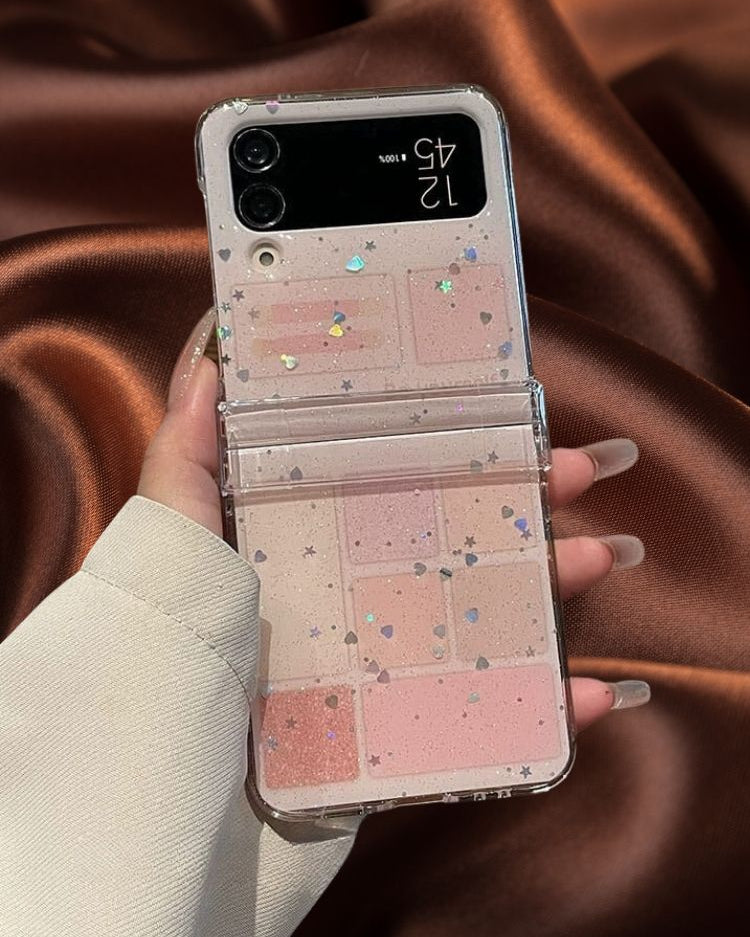 glitter z flip 4 cover