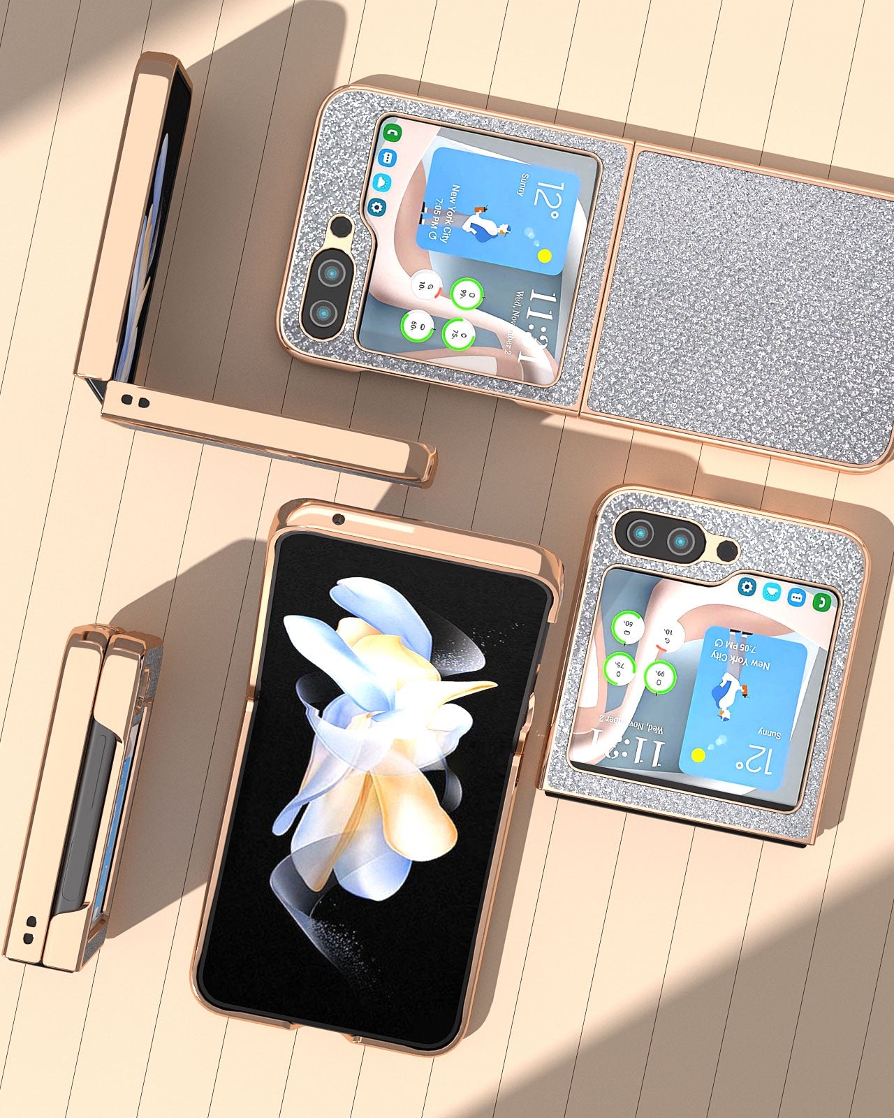 shining case Z flip 5