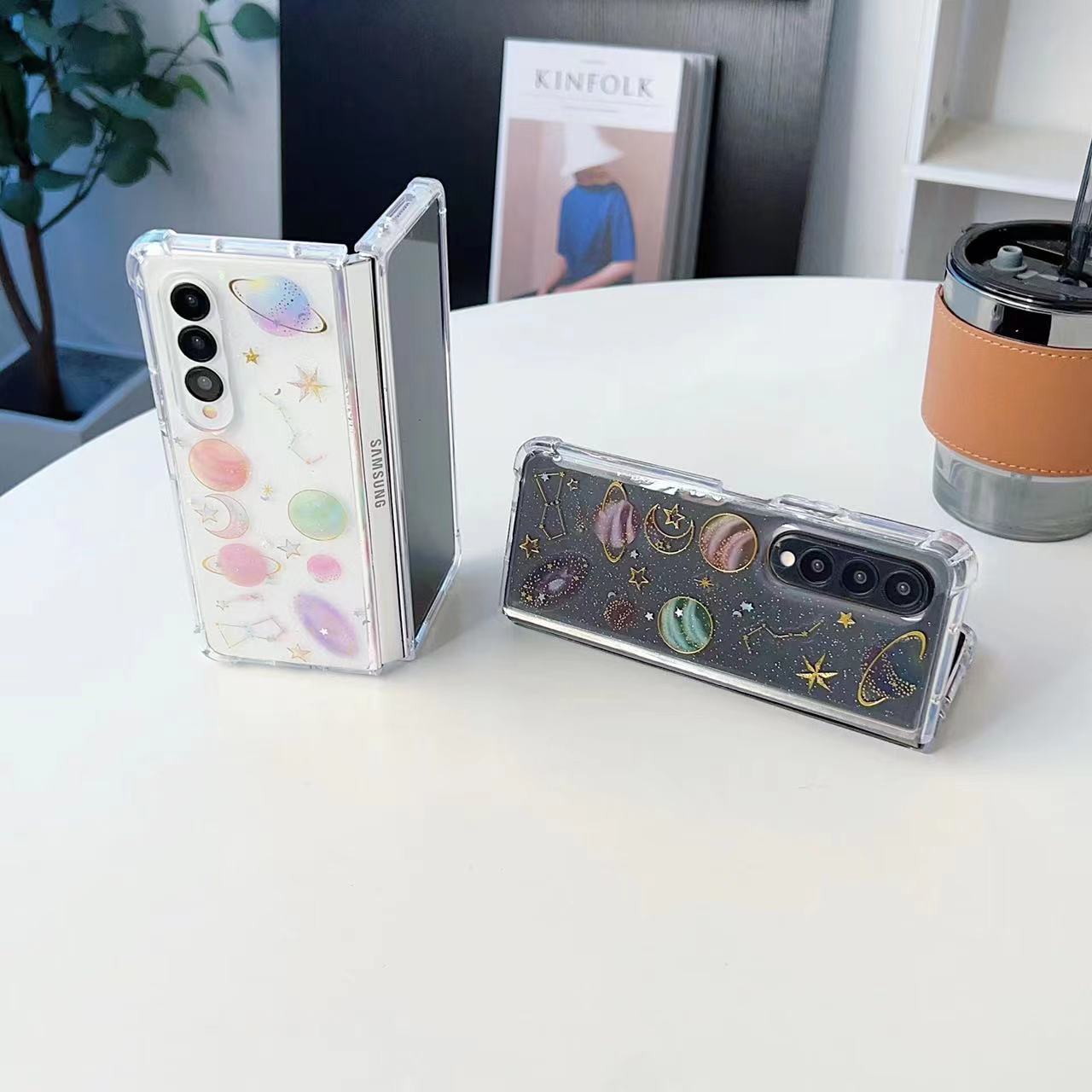 Cute Stars Transparent Shockproof Case iPhone cover – JustAndBest India