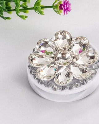 Diamond Rhinestones Phone Gripper Holder - slim profile