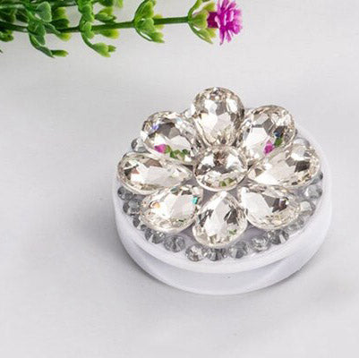 Diamond Rhinestones Phone Gripper Holder - slim profile
