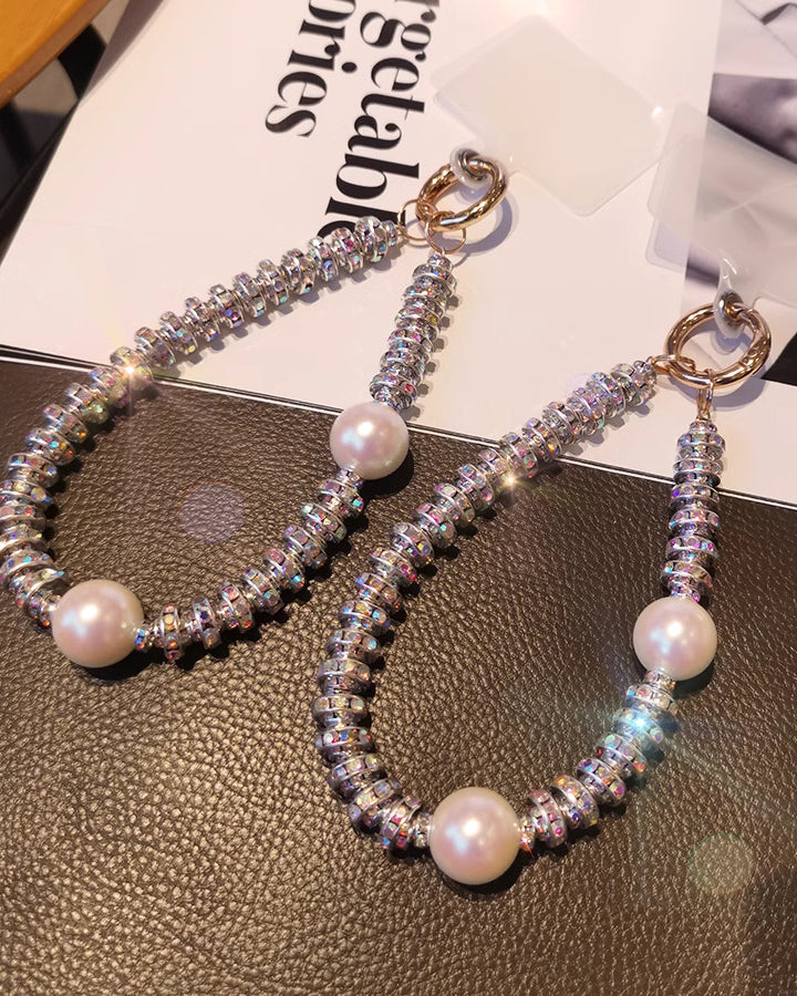 Luxury Pearls and Stones Phone Charm for Default Title - slim profile