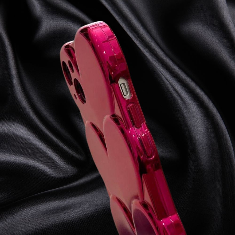 Elegant Hearts Glossy Cover iPhone cover – JustAndBest India