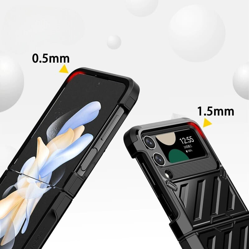 Samsung Galaxy Z Flip 3 Dual Layer Shockproof Armour Cover - lifestyle